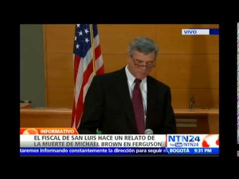No aceptan cargos por homicidio contra policía Darren Wilson por caso Michael Brown en Ferguson