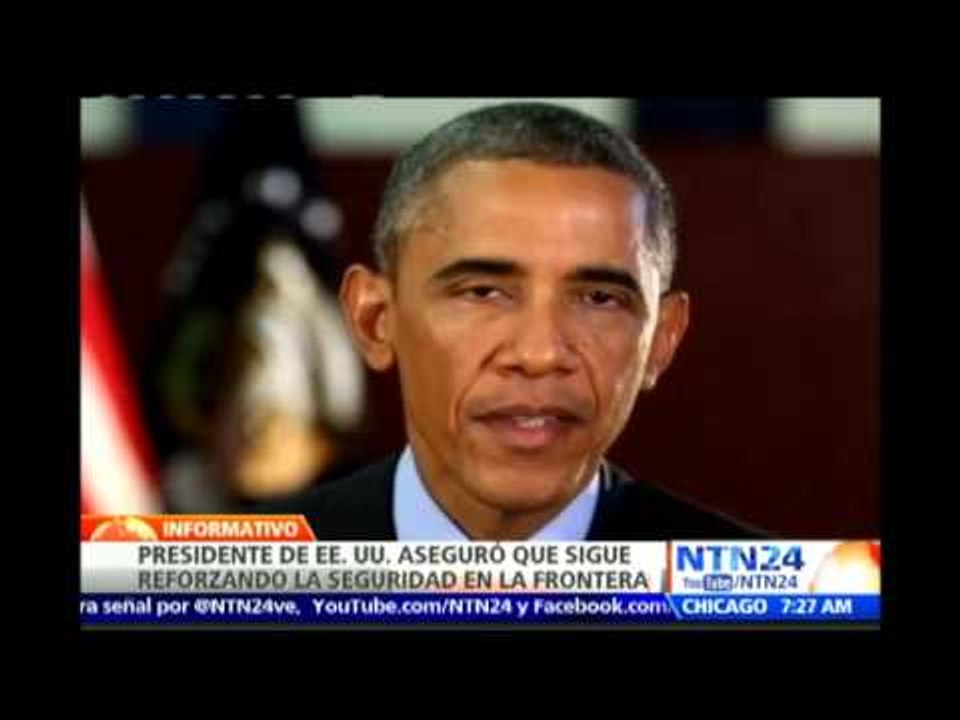 Obama insiste en que acción ejecutiva "no es una amnistía" y pide a republicanos aprobar la Reforma