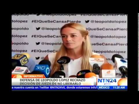 Leopoldo López y la justicia de Venezuela están secuestrados por Maduro : Lilian Tintori