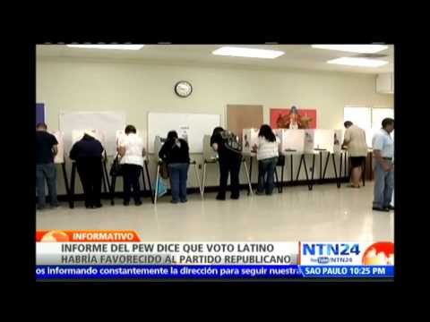 Informe revela que el voto latino favoreció al partido Republicano en comicios de medio término