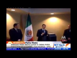 Indignación en México por viaje de Peña Nieto a cumbre APEC en medio de tensiones