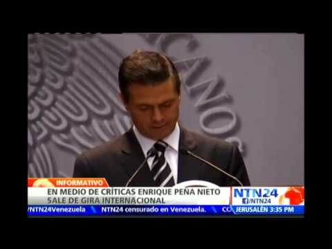 Peña Nieto viaja a la cumbre de APEC en China luego de que se anunciara la masacre de 43 estudiantes