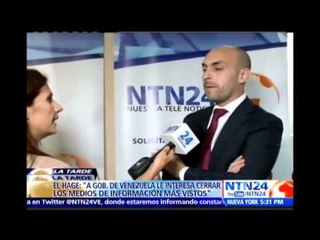 "Al Gob. venezolano le interesa cerrar los medios más vistos": Director legal internacional de HRF