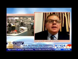 "Vzla ha creado una tormenta perfecta para que no haya prensa libre": Expresidente de la SIP