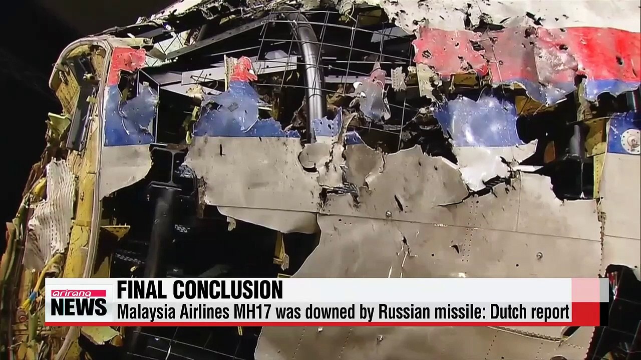 MH17 shot down by Russian missile: Dutch report