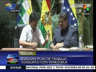 Bolivia y Venezuela evalúan proyectos de cooperación energética