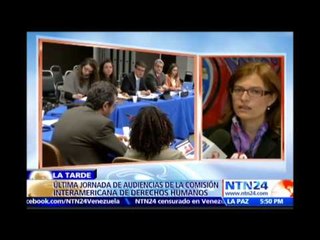 Directiva de CEJIL analiza en NTN24 la última jornada de audiencias de la CIDH