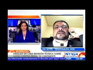 Viceministro de Salud de Honduras expone las conclusiones de la cumbre para la lucha contra el Ébola