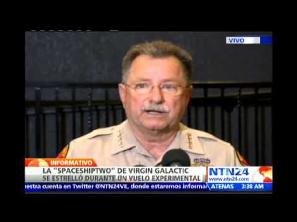 Un muerto y un herido tras accidente de nave espacial de Virgin Galactic en Mojave, California