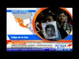 Vocero de familias de jóvenes desaparecidos en Iguala asegura que esperan respuestas de Peña Nieto