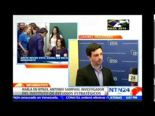 Por la silla presidencial en Brasil: Rouseff y Neves se disputan el máximo cargo de la nación