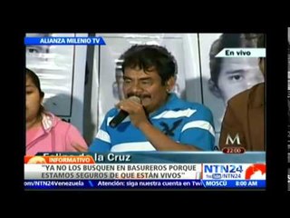 "No confiamos en el trabajo que está realizando el Gobierno": familiares de desaparecidos en Iguala