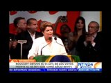 Dilma Rousseff hace un llamado a la paz durante discurso de reelección en Brasil