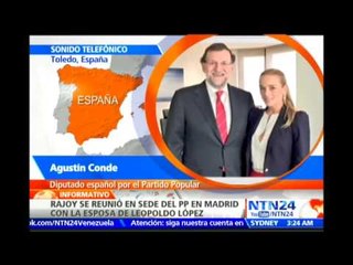 Diputado español exige en NTN24 que Leopoldo López sea puesto en libertad