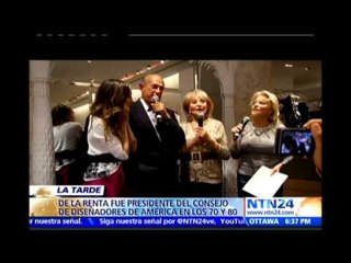 Perfil: Óscar de la Renta, el genio de la moda que murió este lunes