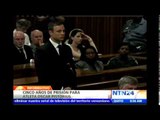 Condenan a cinco años de prisión a Oscar Pistorius por homicidio involuntario