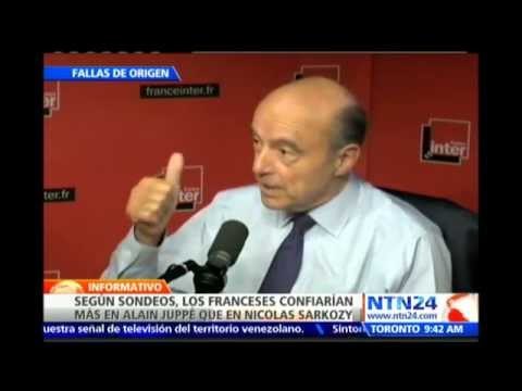 Sondeos realizados en Francia dejan en evidencia el favoritismo por el excanciller Alain Juppé