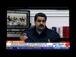 "El mundo reconoció voz de Vzla con una votación histórica":  Nicolás Maduro
