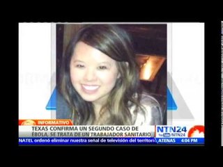 Segundo trabajador sanitario en Texas da positivo al virus del Ébola
