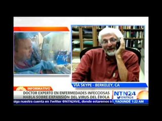"Sabemos cómo prevenir la expansión del Ébola": experto en enfermedades infecciosas en NTN24