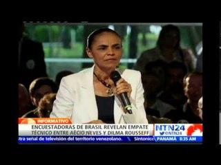 Sondeos revelan que habría empate técnico en la segunda vuelta electoral en Brasil