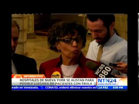 Hospitales de Nueva York toman medidas preventivas para enfrentarse a posibles casos de Ébola