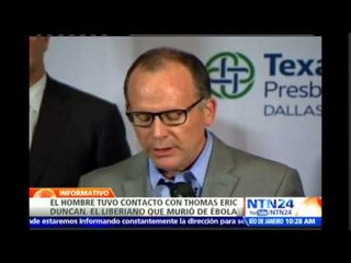 Trabajador médico de EE.UU. da positivo por Ébola tras atender al contagiado en Dallas