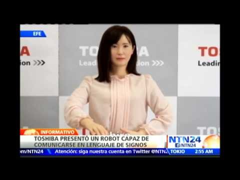 Crean en Japón un robot social de aspecto humano capaz de comunicarse en el lenguaje de signos