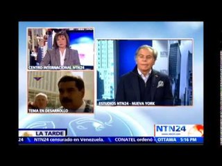 "Los venezolanos están sufriendo un régimen tiránico y despótico": Diego Arria