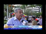 Venezolanos en Miami protestan contra senadora demócrata por “apoyar a violadores de DD.HH.”