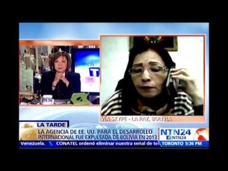 Senadora boliviana afirma que la expulsión de la USAID en 2013 “no trajo resultados positivos”
