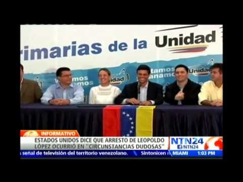 Gobierno estadounidense se pronuncia por segunda vez para defender al líder opositor Leopoldo López