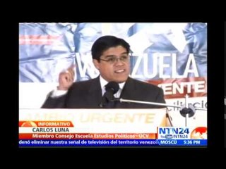 Partido opositor inicia una recolección de firmas para una asamblea constituyente en Venezuela