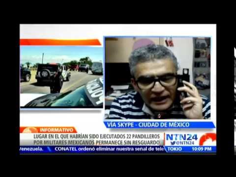 Pdte. Consejo Ciudadano de Seguridad denuncia falta de autoridad en Tlatlaya, México