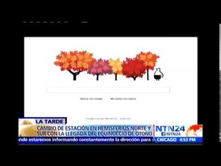 ¿Qué es el equinoccio de otoño y por qué Google ha dedicado su emblemático doodle a este fenómeno?