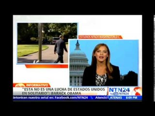 Obama dice que harán lo necesario para acabar con el EI aunque "llevará tiempo"