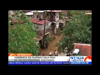 Tormenta 'Fung Wong' deja cinco muertos y 700 mil personas afectadas en Filipinas
