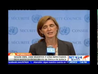 Consejo de Seguridad se reunirá con urgencia por aumento de casos de Ébola en África Occidental