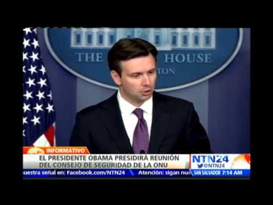 Obama se reúne con líderes demócratas y republicanos para explicar plan contra el Estado Islámico