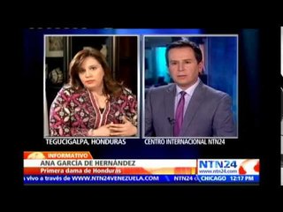 "Para evitar la migración de niños hay que combatir la violencia": Pr. Dama Honduras