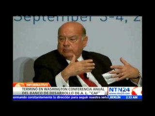 Termina la XVIII Conferencia Anual de la CAF en Washington