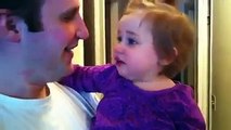 Dad shaves beard and confuses his daughter - Fun 4 Everyone