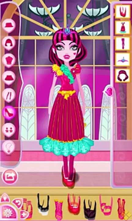 Draculaura Princess Dress-Up - Monster High jeu pour les filles