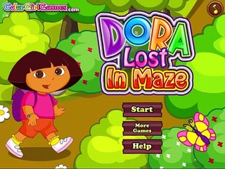 Dora Lost In Maze - Meilleur jeu online gratuit pour les enfants