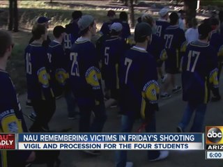 NAU remembers victims of shooting