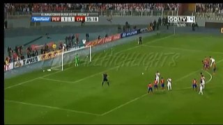 2do Gol Farfan, Peru vs Chile, Eliminatorias 2018