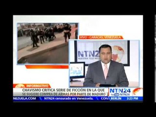 Venezuela investiga al canal TNT por serie de ficción que muestra a Maduro comprando armas químicas