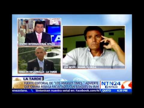 Medio estadounidense advierte que Obama excede sus facultades con ataques en Irak