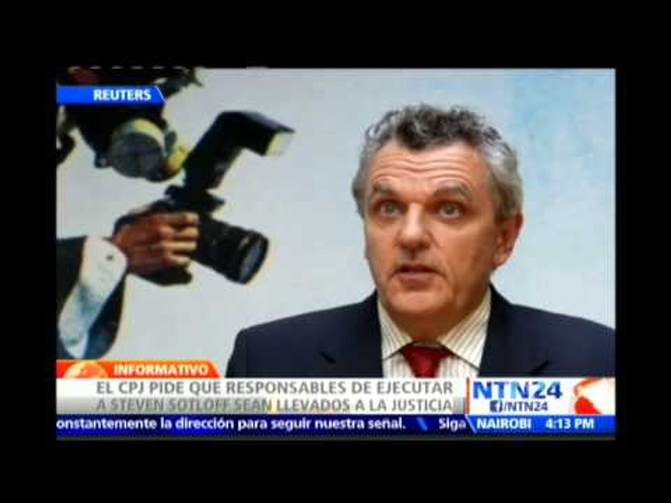 Organizaciones de Derechos Humanos piden justicia por ejecución del periodista Steve Sotloff