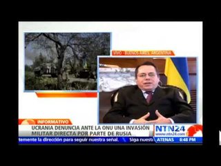 Europa estaría frente a una "guerra sin precedentes" por actuación de Rusia: Embajador de Ucrania